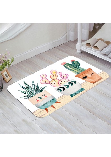 Thalia Home Kaymaz Taban Yıkanabilir Dekoratif İç Mekan Paspas 45 x 70 cm.