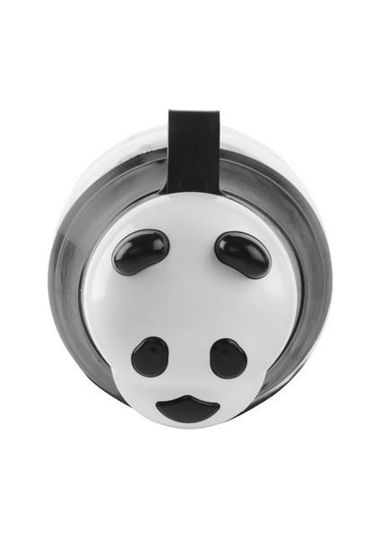 Sevimli Panda Tasarımlı Cam Suluk Sızdırmaz 1000 ml