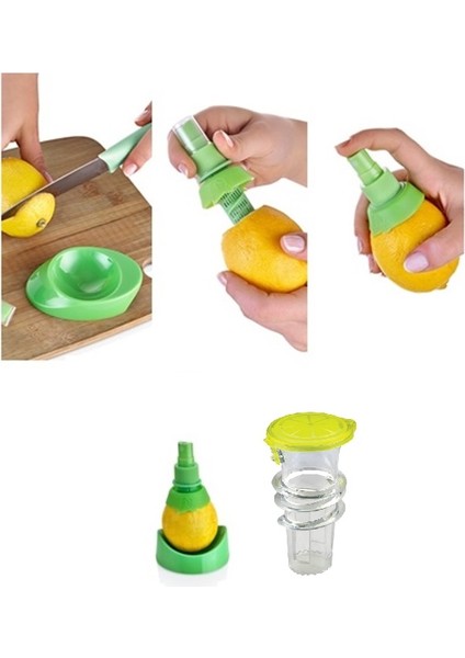 Limon Spreyi - Limon Tutacaklı 3lü Set