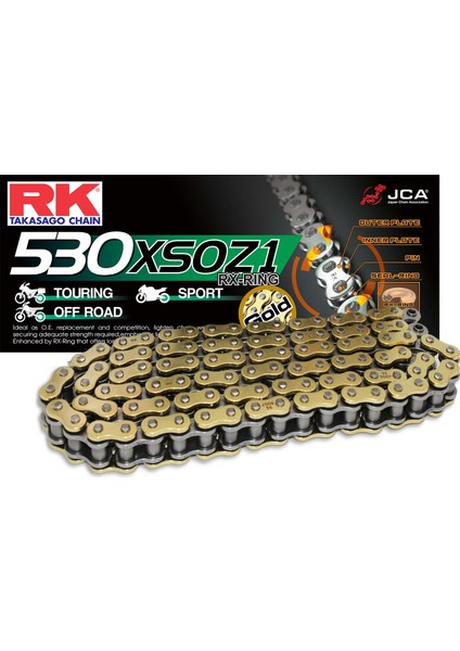 Yamaha YZF-R1 X-Ring Zincir Gb 530 Xso 120L (2009-2014)
