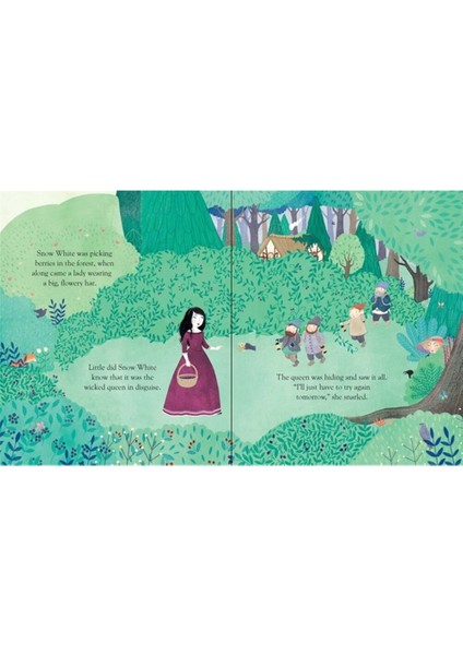 Peep Inside A Fairy Tale Snowwhite & Seven Dwarves - Anna Milbourne