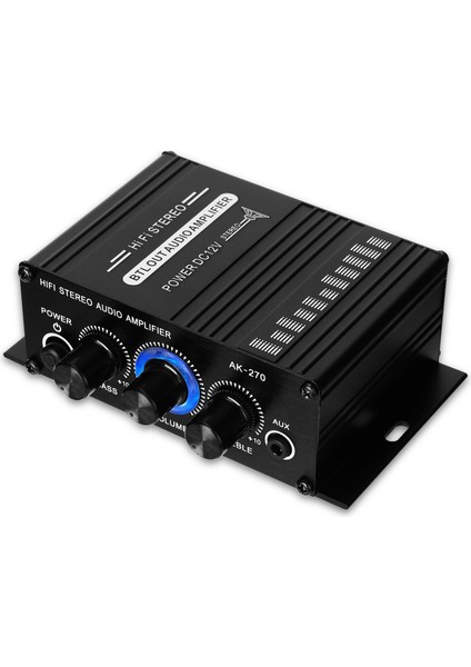 AK270 Mini Ses 2 Kanallı Stereo Güç Amplifikatörü Taşınabilir (Yurt Dışından)