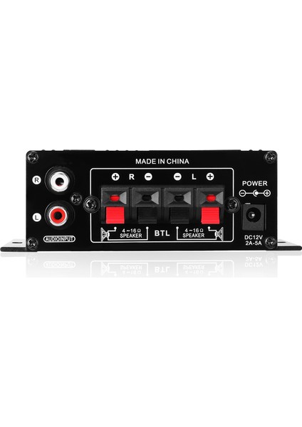 AK270 Mini Ses 2 Kanallı Stereo Güç Amplifikatörü Taşınabilir (Yurt Dışından)