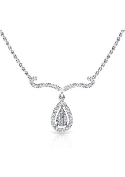 0,25 Karat Pırlantalı Kolye