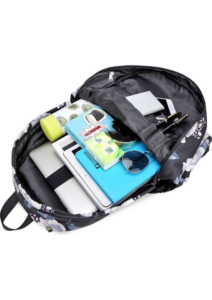 Desenli 3 Parça Çanta Seti Siyah (Yurt Dışından) fiyatları