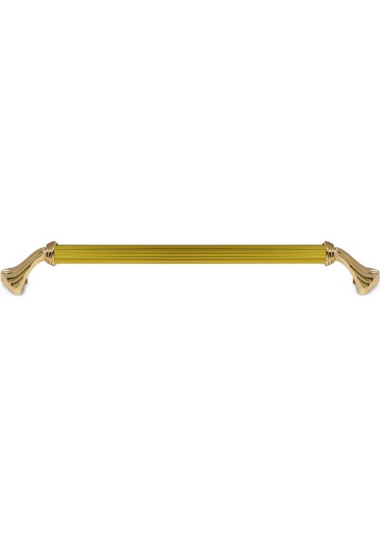 Konak Çekmece Dolap Kapak Kulpu Kulbu 224 mm Gold Rustik Metal Kulp