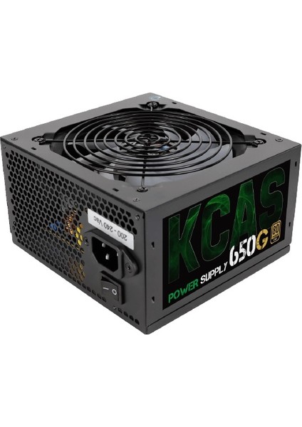 Kcas Plus 650W Argb 12CM Fan 80+Gold Power Supply AE-KCASP650RGB