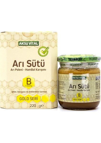 Arı Sütü Bal Polen (B) 7.000 Mg - Çocuk
