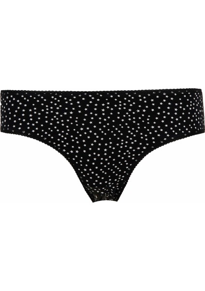Desenli 3'lü Bikini Külot V2743Az21Au