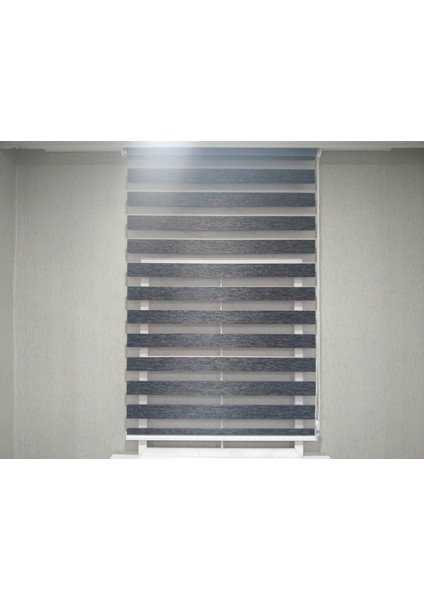 Soft Bamboo Siyah Zebra Perde (Düz) fiyatları