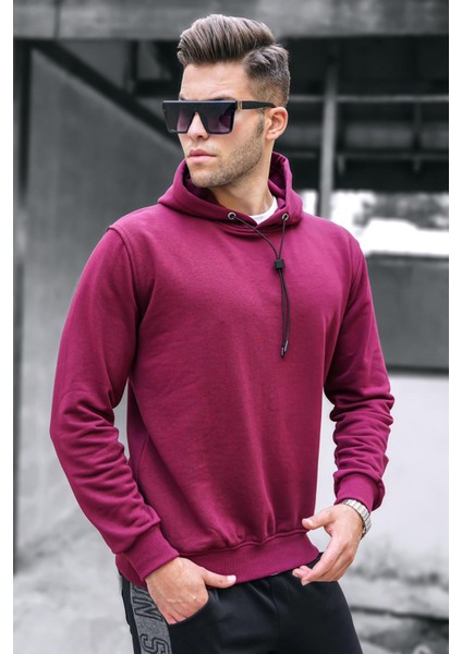 Bordo Erkek Sweatshirt 5334