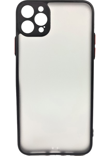 Apple iPhone 12 Pro Max Uyumlu Kontrast Renkli Tuş Seri Silikon Kılıf