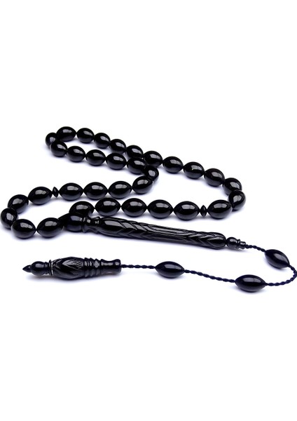 Özel Tasarım Imame Erzurum Oltu Taşı Tesbih