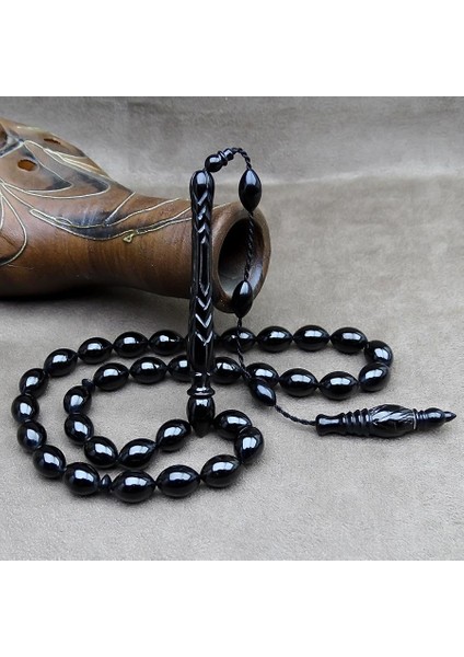 Özel Tasarım Imame Erzurum Oltu Taşı Tesbih fiyatları