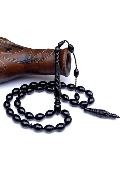 Özel Tasarım Imame Erzurum Oltu Taşı Tesbih fırsatları