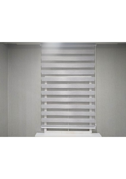 Soft Bamboo Gri Zebra Perde (Düz) fiyatları