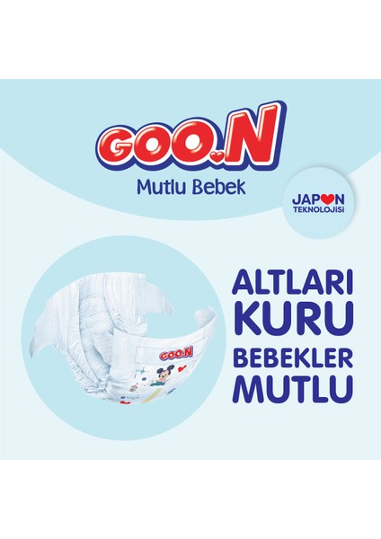 Bebek Bezi Mutlu Bebek Jumbo Paket 3 Beden 36 Lı x 4 Adet