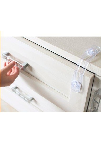 5'li Bebek Çekmece Kilit Çocuk Kilidi Bebek Çocuk Güvenliği