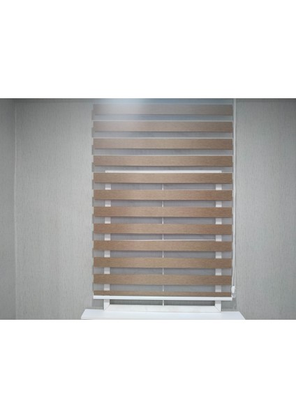 Soft Bamboo Kahverengi Zebra Perde (Düz) fiyatları