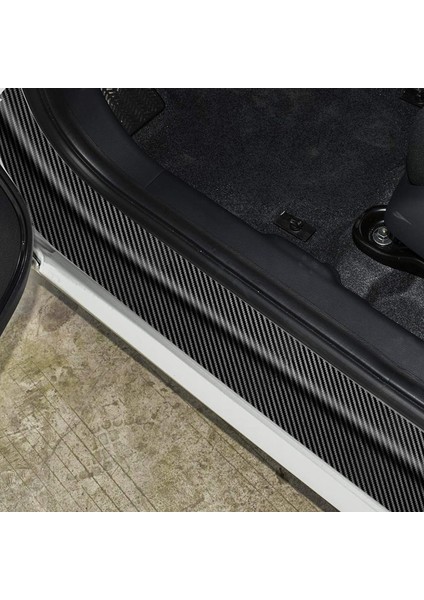 Siyah Karbon Kaplama Şerit Çıta Kaplama Folyosu 9 cm x 5 Metre fırsatları