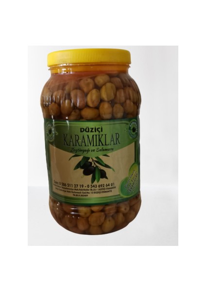 3 kg Yeşil Kırma Zeytin