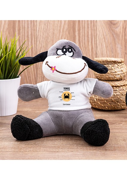 Kişiye Özel Yengeç Burcuna Hediye Peluş Eşek