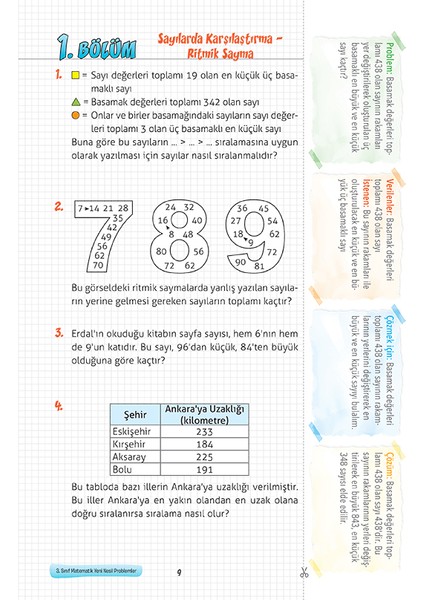 3. Sınıf Oyunlu-Eğlenceli Yeni Nesil Problemler fiyatları