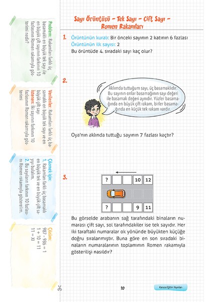 3. Sınıf Oyunlu-Eğlenceli Yeni Nesil Problemler modelleri