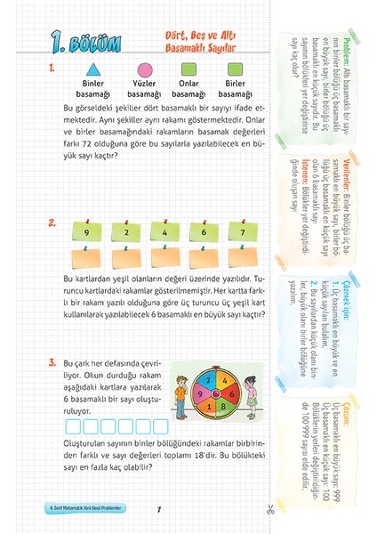 4. Sınıf Oyunlu-Eğlenceli Yeni Nesil Problemler