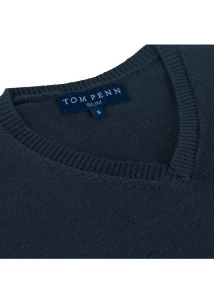 Erkek V Yaka Triko Kazak Füme Regular Fit Pamuklu, OT-KZK-20005 fiyatları