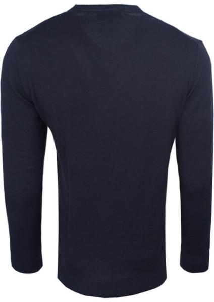 Erkek V Yaka Triko Kazak Füme Regular Fit Pamuklu, OT-KZK-20005 modelleri