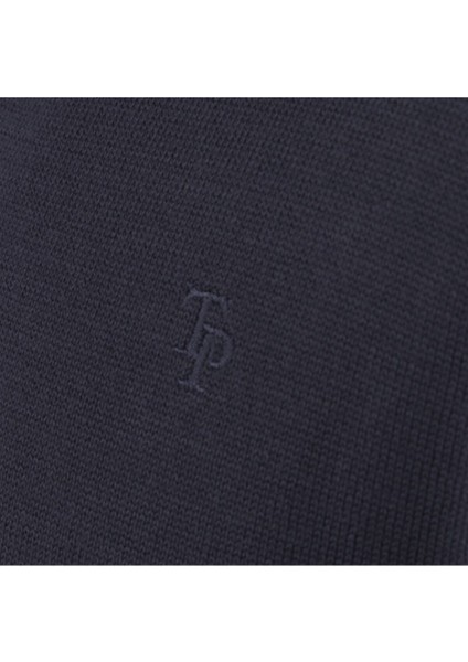 Erkek V Yaka Triko Kazak Füme Regular Fit Pamuklu, OT-KZK-20005 fırsatları