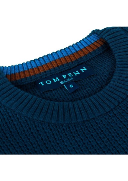 Erkek V Yaka Kazak Lacivert Regular Fit Pamuklu, OT-KZK-20007 fiyatları