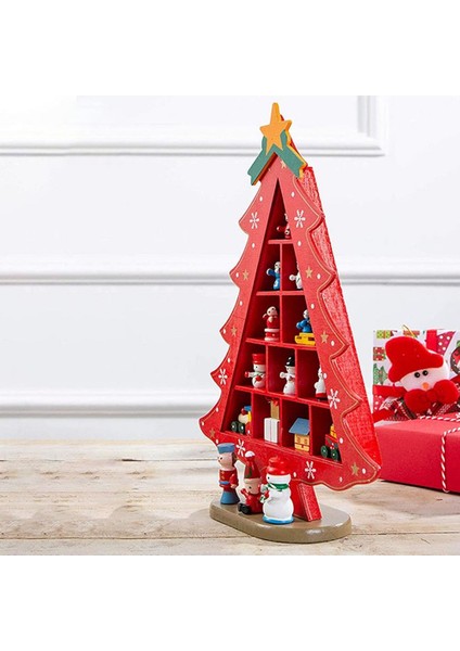 Mini Ahşap Noel Ağacı (Yurt Dışından)