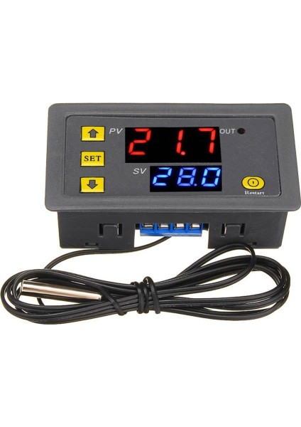 W3230 220V Ac Dijital Sıcaklık Kontrol Cihazı LED Ekran Termostat