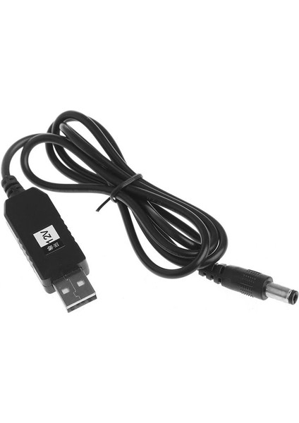 Usb-Barrel Jack Voltaj Yükseltici (Giriş 5V, Çıkış 12V)