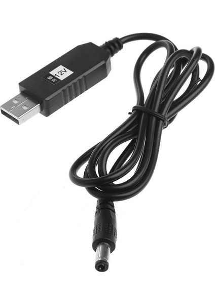 Usb-Barrel Jack Voltaj Yükseltici (Giriş 5V, Çıkış 12V)