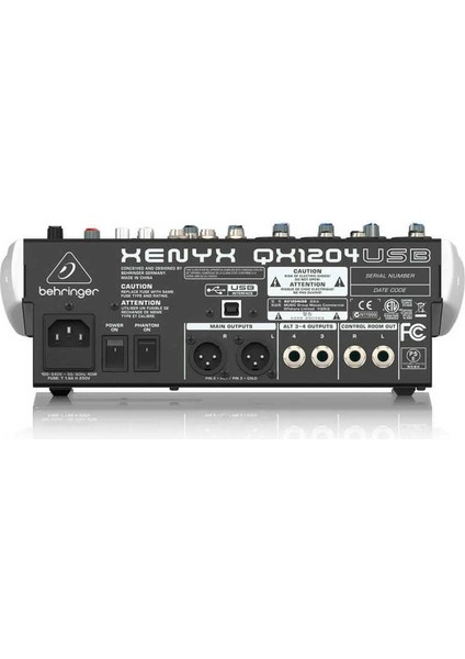 QX1204USB 12 Kanal Efektli Mikser fırsatları