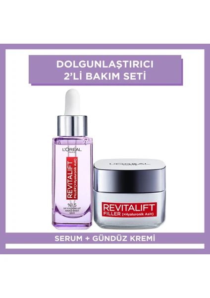 L'Oréal Paris Loreal Paris L'oréal Paris Revitalift Filler   Gündüz Kremi + %1.5 Saf Hyaluronik Asit Serum