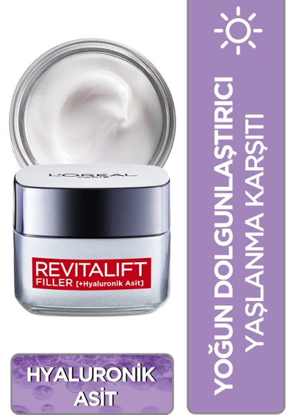 L'Oréal Paris Loreal Paris L'oréal Paris Revitalift Filler   Gündüz Kremi + %1.5 Saf Hyaluronik Asit Serum