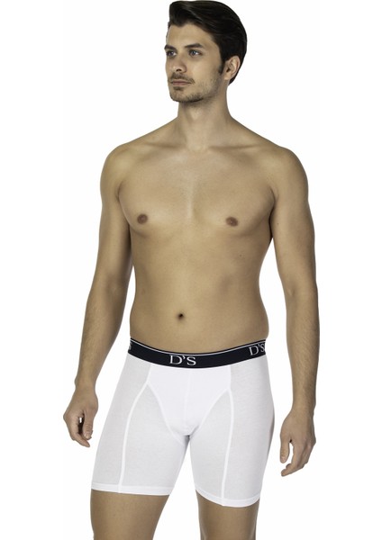 Comfort 2'li Boxer Uzun Beyaz