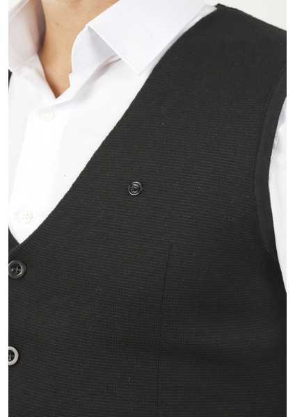 Erkek Dar Kesim Triko Yelek modelleri