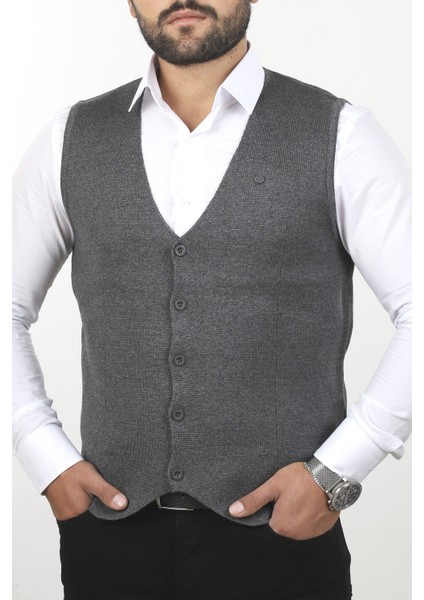 Erkek Dar Kesim Triko Yelek indirimleri