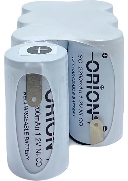 Arzum Uyumlu Orıon 8.4V 2200MAH Şarjlı Süpürge Pili