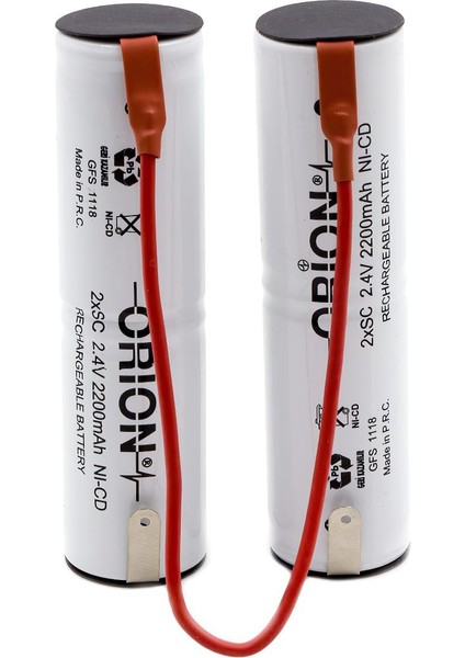 Fakir MRC48 Uyumlu Orion 4.8V 2200MAH Şarjlı Süpürge Pili