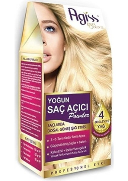 Agiss Saç Açıcı Powder - Yoğun - Special Edition