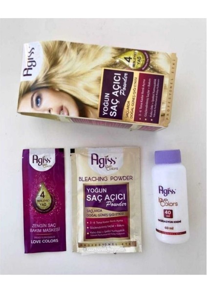 Agiss Saç Açıcı Powder - Yoğun - Special Edition fiyatları