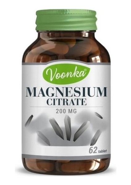 Magnesium Citrate 200 Mg 62 Tablet
