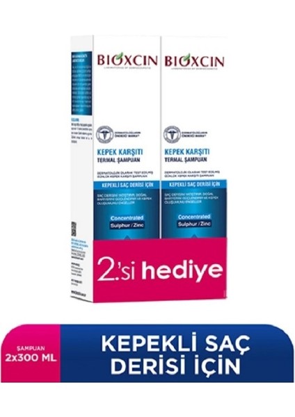 Aqua-Thermal Kepek Şampuan 2li 300 ml