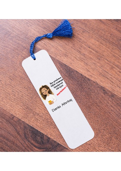 Kişiye Özel Ruh Eşimi Nasıl Bulayım Esprili Kitap Ayracı